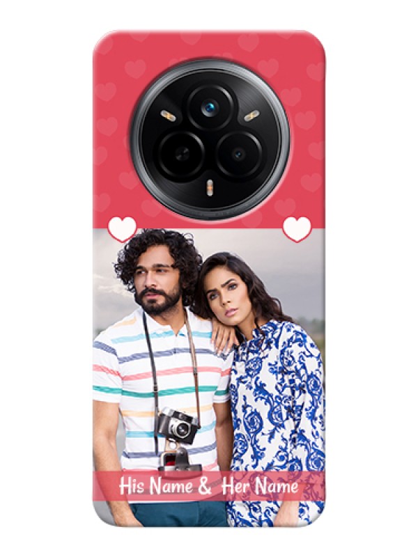 Custom Realme 14 Pro 5G Custom Hard Phone Case - Simple Love Design