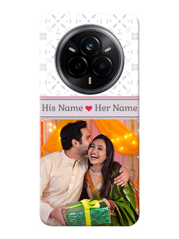 Custom Realme 14 Pro 5G Custom Hard Phone Case - With Photo And Ethnic Design