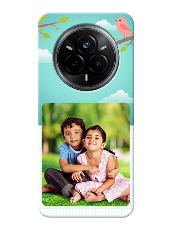 Custom Realme 14 Pro 5G Custom Hard Phone Case - Doodle Love Design