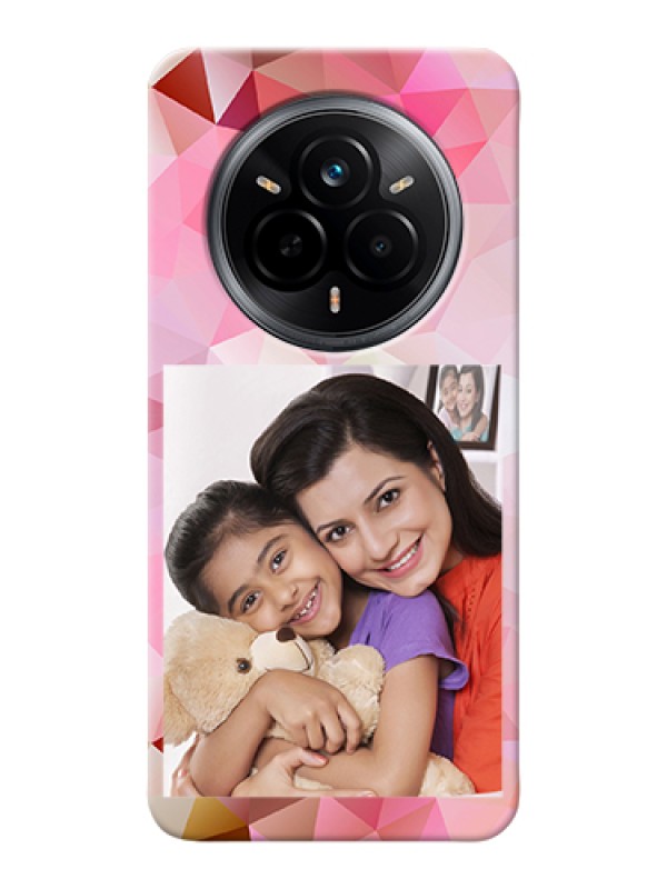 Custom Realme 14 Pro 5G Custom Hard Phone Case - Abstract Triangle Design