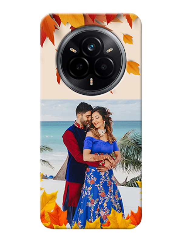 Custom Realme 14 Pro 5G Custom Hard Phone Case - Autumn Maple Leaves Design