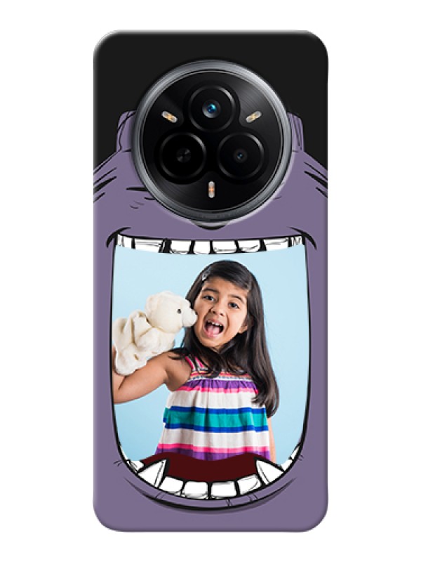 Custom Realme 14 Pro 5G Custom Hard Phone Case - Angry Monster Design