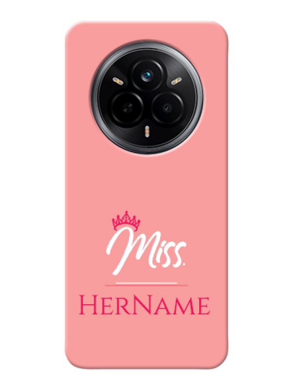 Custom Realme 14 Pro 5G Custom Hard Phone Case - Mrs With Name Design