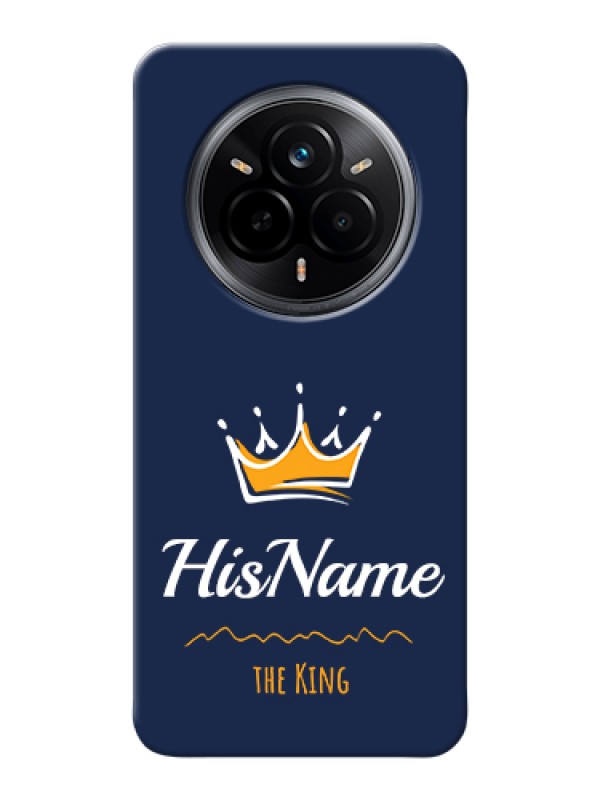 Custom Realme 14 Pro 5G Custom Hard Phone Case - King With Name Design