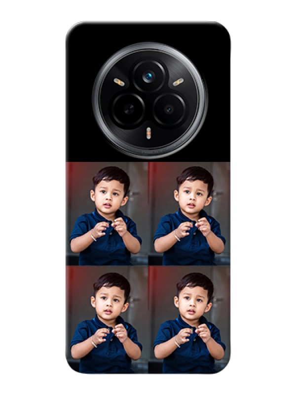 Custom Realme 14 Pro 5G Custom Hard Phone Case - 4 Image Holder Design
