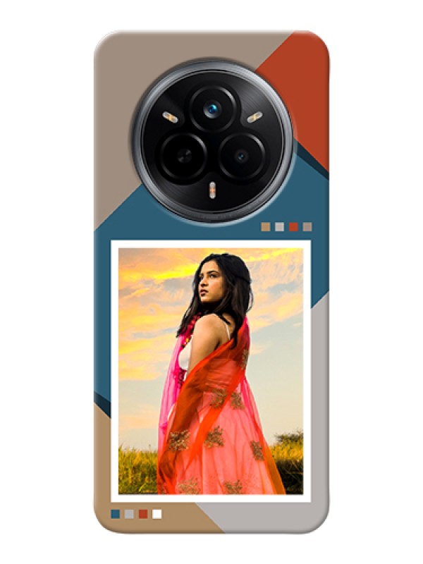 Custom Realme 14 Pro 5G Custom Hard Phone Case - Retro Color Pallet Design