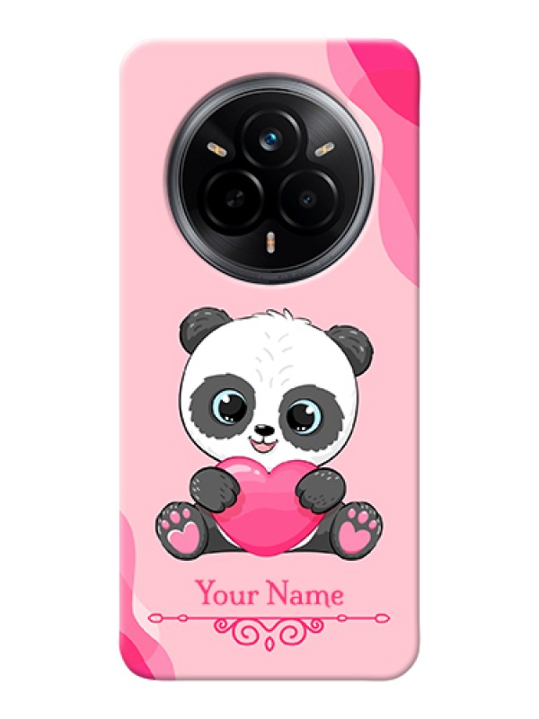 Custom Realme 14 Pro 5G Custom Hard Phone Case - Cute Panda Design
