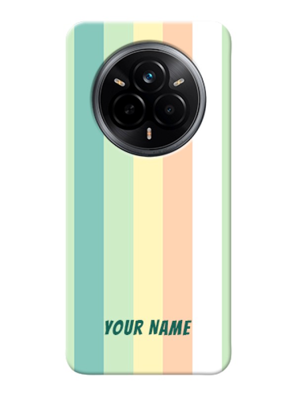 Custom Realme 14 Pro 5G Custom Hard Phone Case - Multi - Colour Stripes Design
