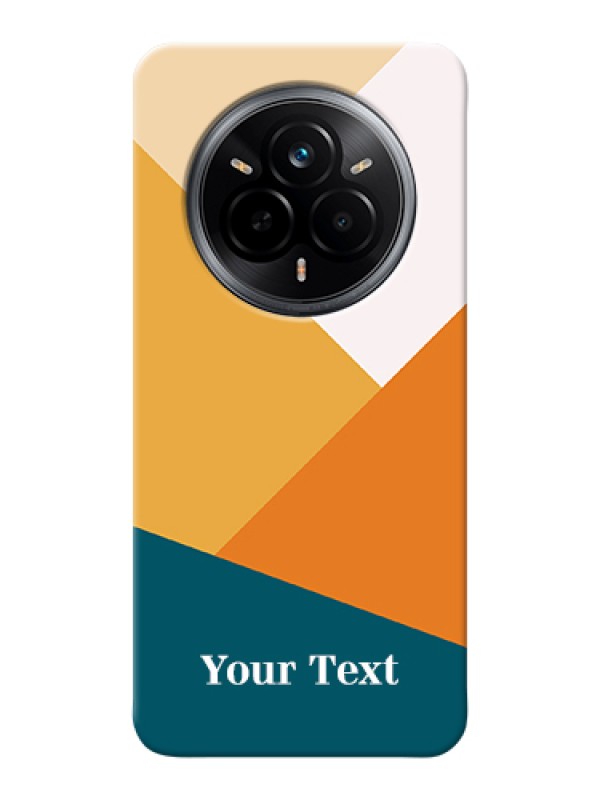 Custom Realme 14 Pro 5G Custom Hard Phone Case - Stacked Multi - Colour Design