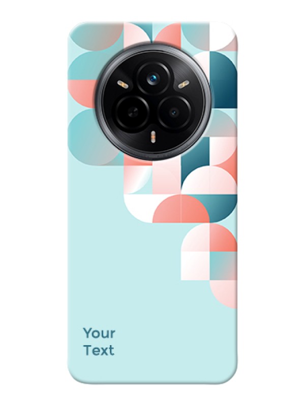 Custom Realme 14 Pro 5G Custom Hard Phone Case - Stylish Semi - Circle Pattern Design