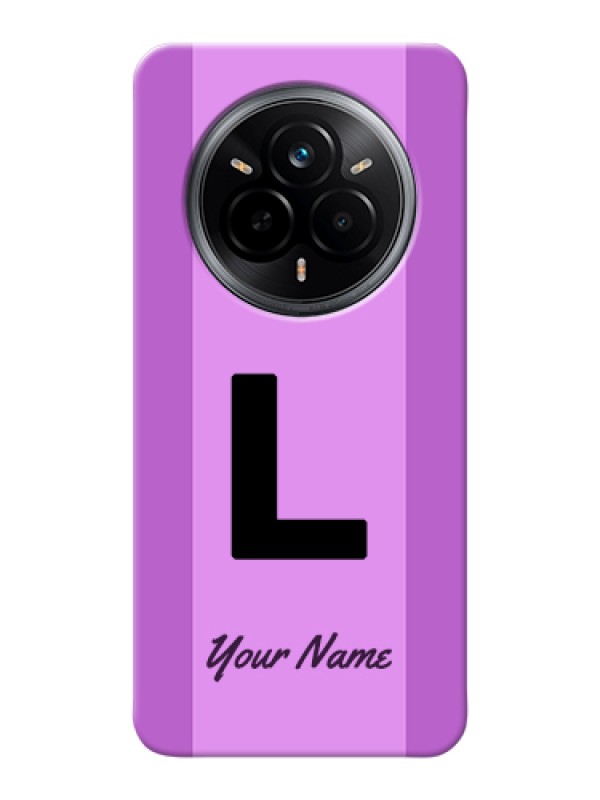 Custom Realme 14 Pro 5G Custom Hard Phone Case - Tricolor Custom Text Design