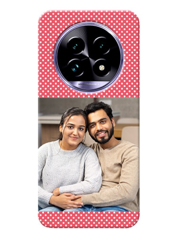 Custom Realme 14 Pro Lite 5G Custom Mobile Case with White Dotted Design