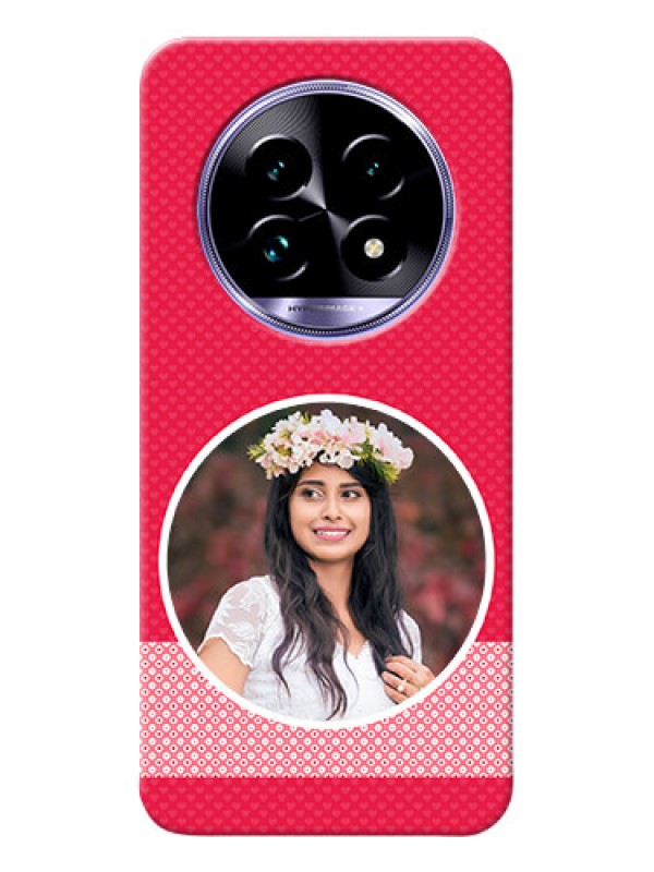 Custom Realme 14 Pro Lite 5G Mobile Covers Online: Pink Pattern Design