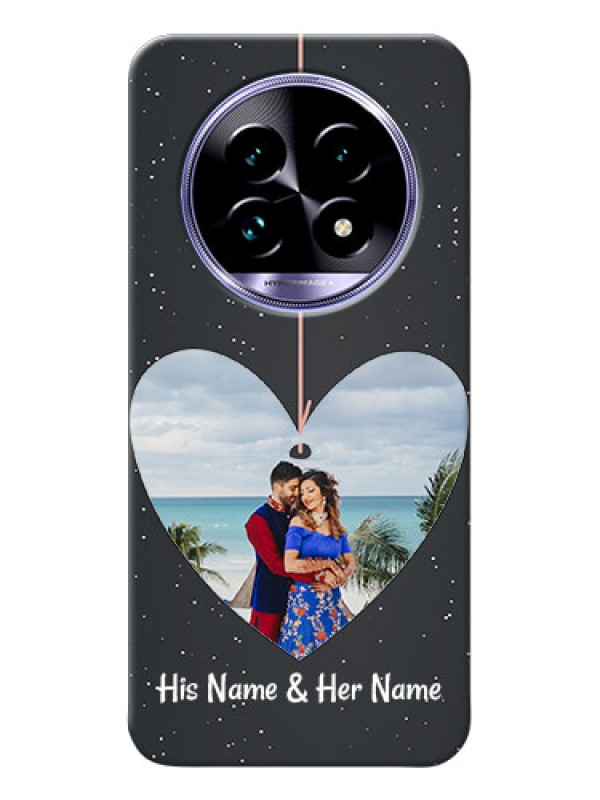 Custom Realme 14 Pro Lite 5G custom phone cases: Hanging Heart Design