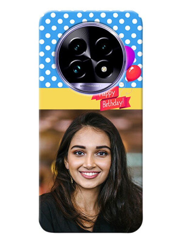 Custom Realme 14 Pro Lite 5G custom mobile back covers: Happy Birthday Design