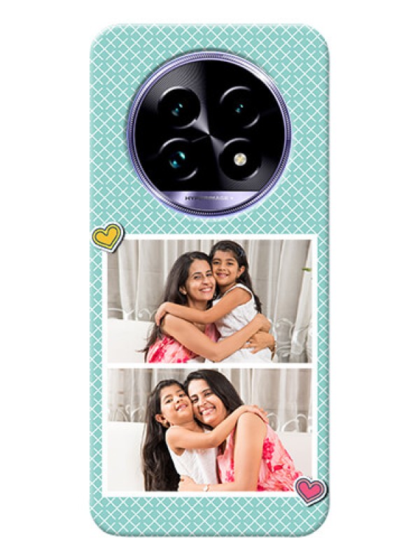 Custom Realme 14 Pro Lite 5G Custom Phone Cases: 2 Image Holder with Pattern Design