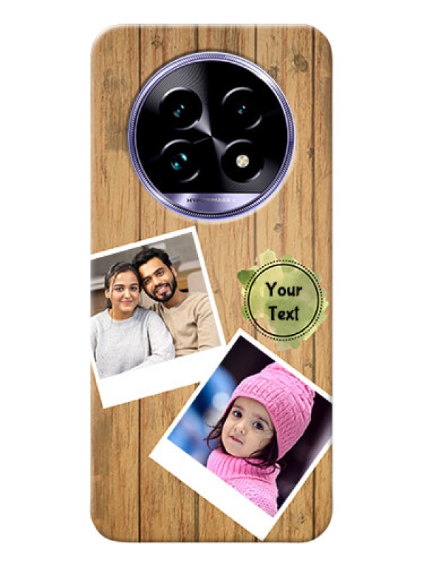 Custom Realme 14 Pro Lite 5G Custom Mobile Phone Covers: Wooden Texture Design