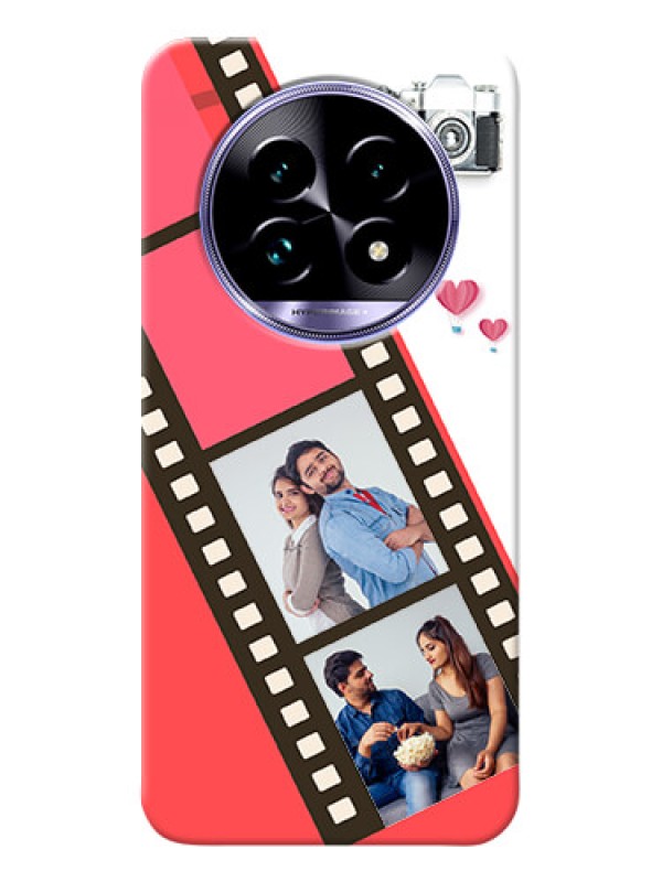 Custom Realme 14 Pro Lite 5G custom phone covers: 3 Image Holder with Film Reel
