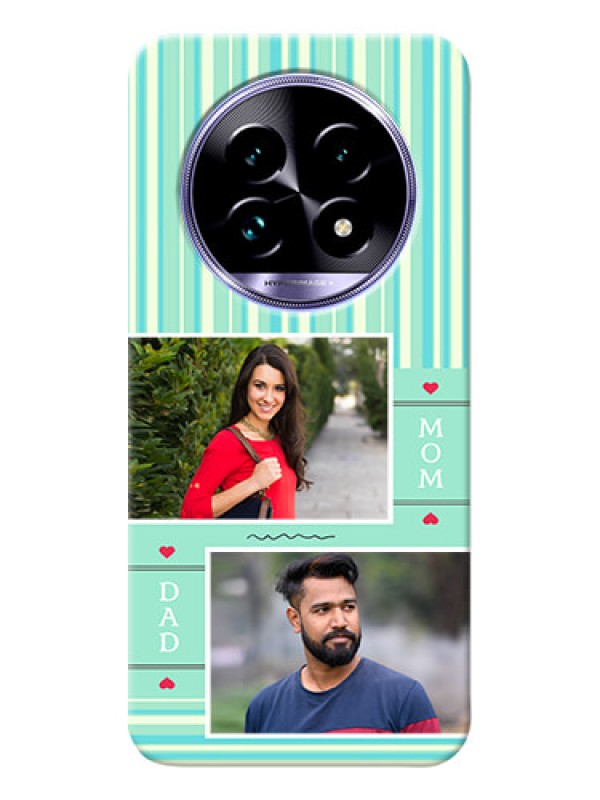 Custom Realme 14 Pro Lite 5G custom mobile phone covers: Mom And Dad Pic Design