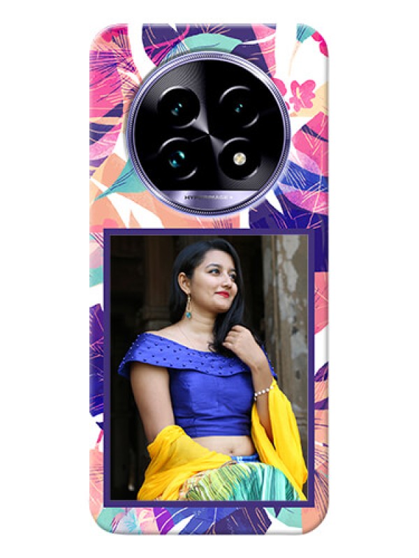 Custom Realme 14 Pro Lite 5G Personalised Phone Cases: Abstract Floral Design