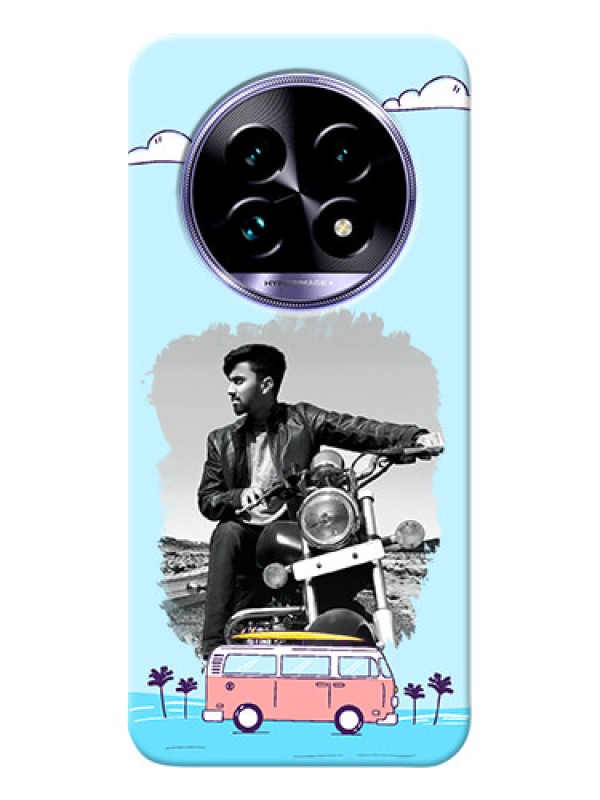 Custom Realme 14 Pro Lite 5G Mobile Covers Online: Travel And Adventure Design