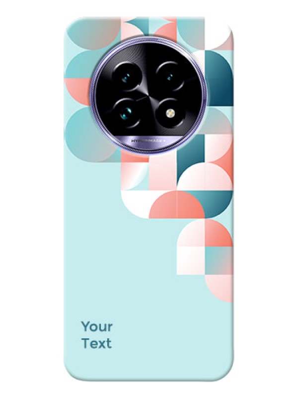 Custom Realme 14 Pro Lite 5G Custom Phone Case with Stylish Semicircle Pattern Design