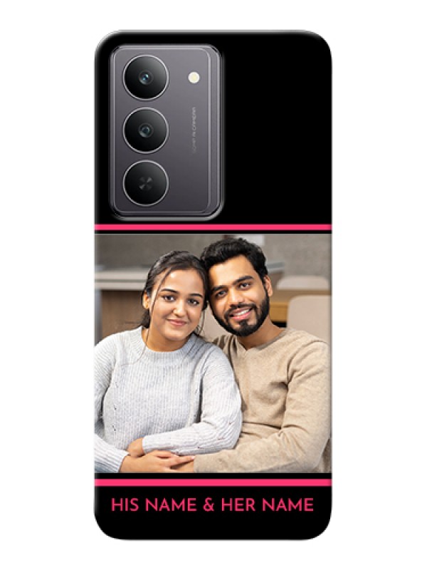 Custom Realme 14x 5G Custom Hard Phone Case - With Add Text Design