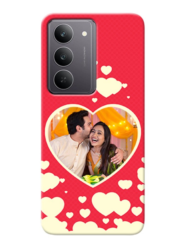 Custom Realme 14x 5G Custom Hard Phone Case - Love Symbols Phone Cover Design