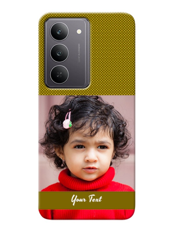 Custom Realme 14x 5G Custom Hard Phone Case - Simple Green Color Design