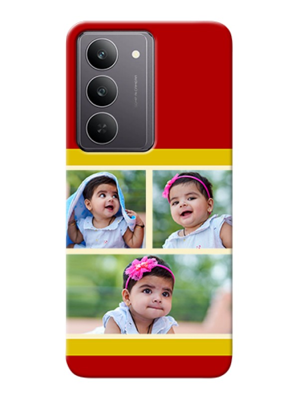 Custom Realme 14x 5G Custom Hard Phone Case - Multiple Pic Upload Design