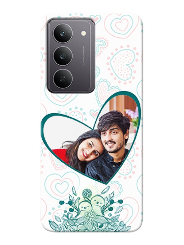 Custom Realme 14x 5G Custom Hard Phone Case - Premium Couple Design