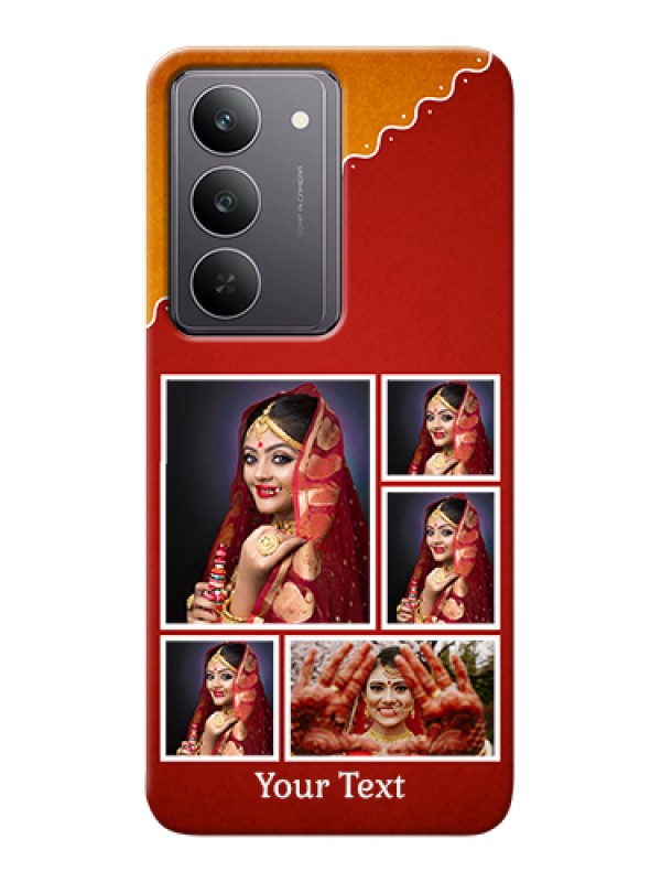 Custom Realme 14x 5G Custom Hard Phone Case - Wedding Pic Upload Design