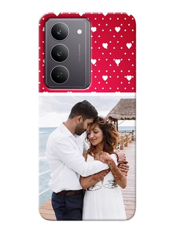 Custom Realme 14x 5G Custom Hard Phone Case - Hearts Mobile Case Design