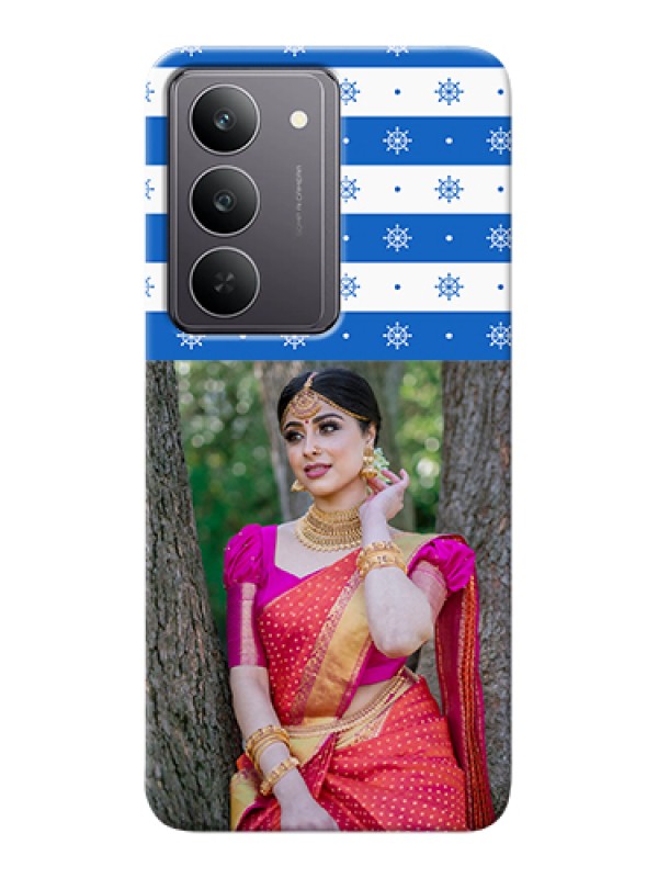 Custom Realme 14x 5G Custom Hard Phone Case - Snow Pattern Design