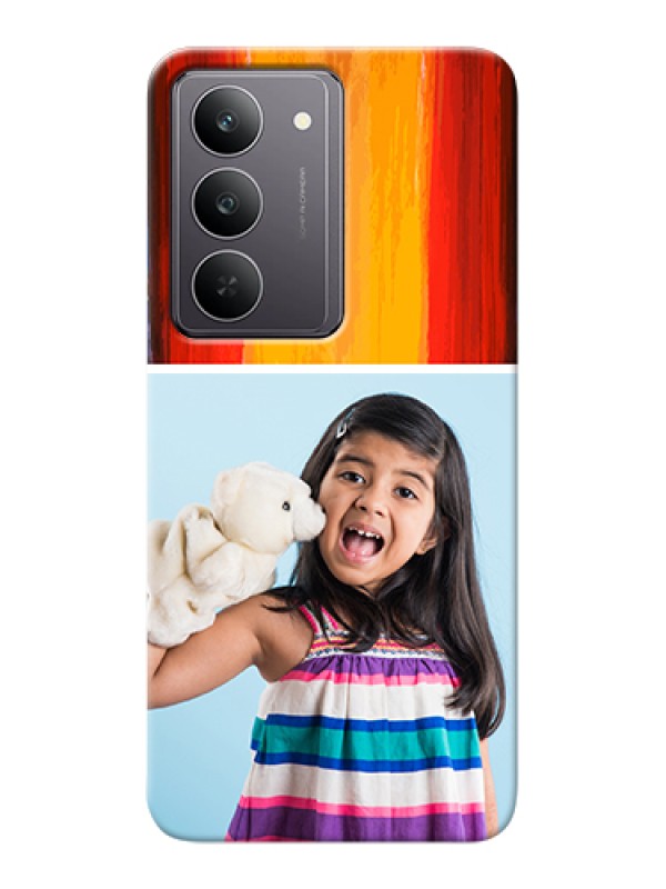 Custom Realme 14x 5G Custom Hard Phone Case - Multi Color Design