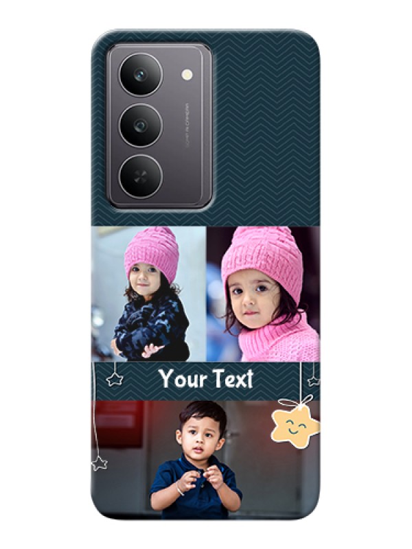 Custom Realme 14x 5G Custom Hard Phone Case - Hanging Stars Design