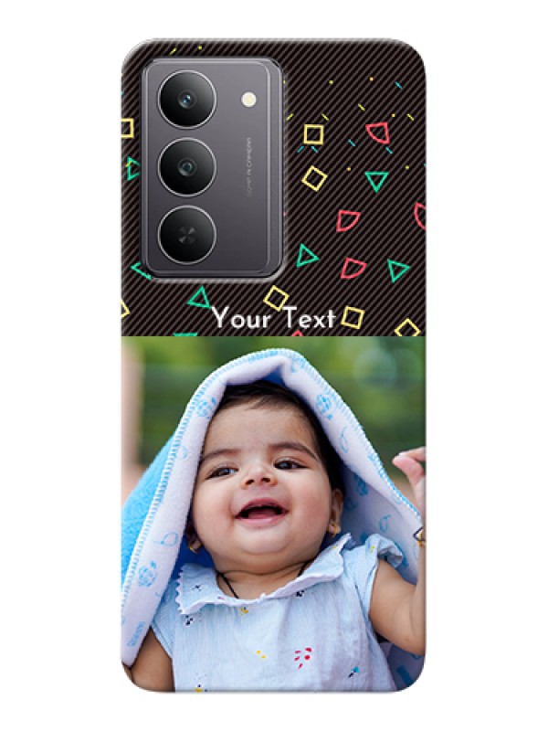 Custom Realme 14x 5G Custom Hard Phone Case - With Confetti Birthday Design