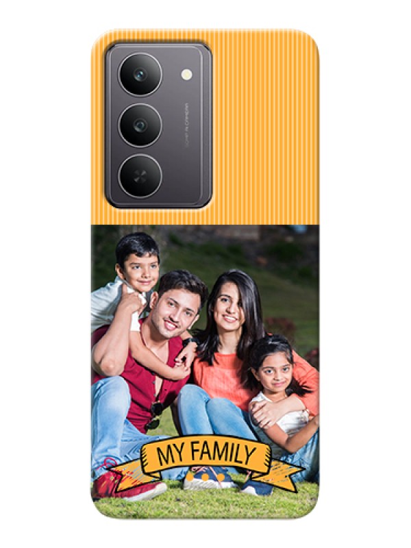 Custom Realme 14x 5G Custom Hard Phone Case - My Family Design