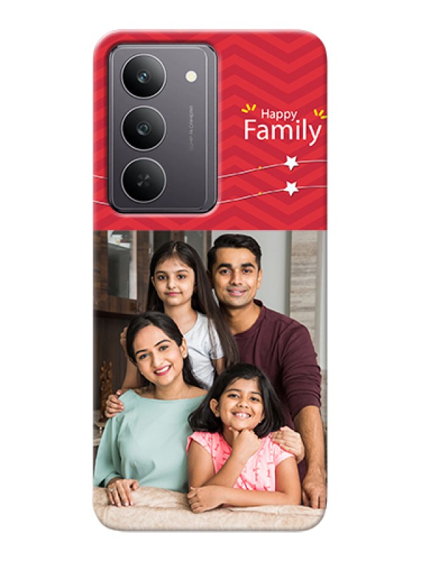 Custom Realme 14x 5G Custom Hard Phone Case - Happy Family Design