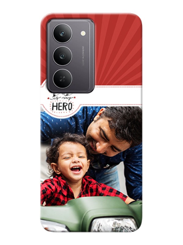 Custom Realme 14x 5G Custom Hard Phone Case - My Dad Hero Design