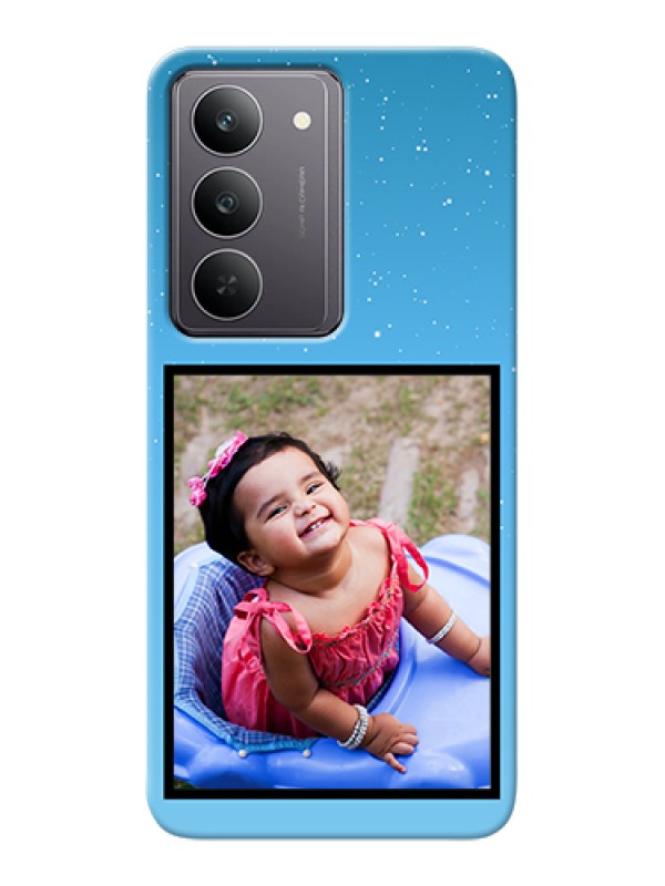 Custom Realme 14x 5G Custom Hard Phone Case - Wave Pattern Colorful Design