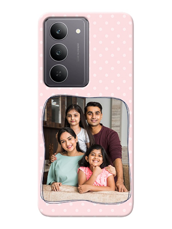 Custom Realme 14x 5G Custom Hard Phone Case - Family With Dots Design