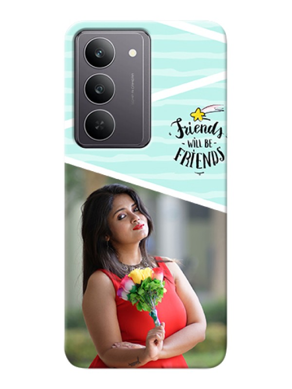 Custom Realme 14x 5G Custom Hard Phone Case - Friends Picture Icon Design