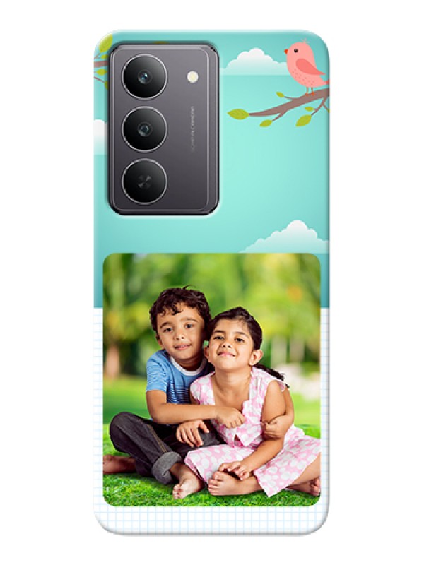 Custom Realme 14x 5G Custom Hard Phone Case - Doodle Love Design