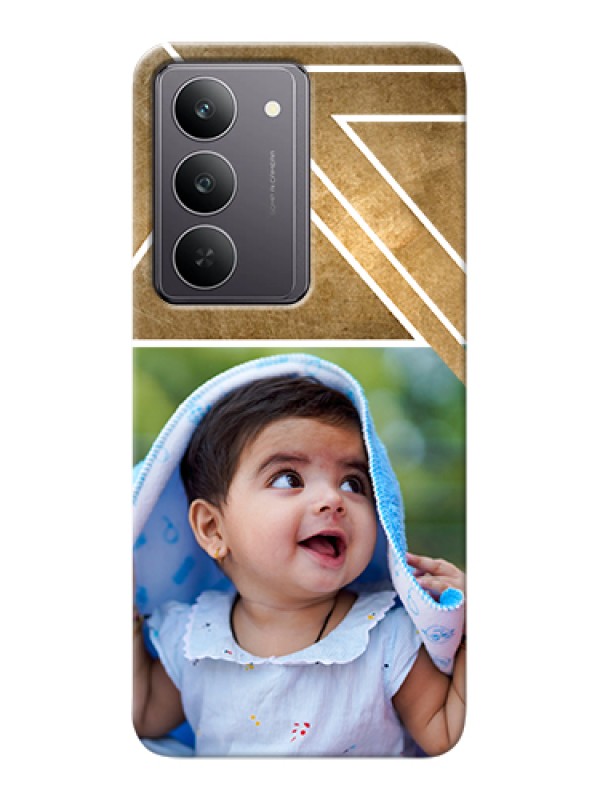 Custom Realme 14x 5G Custom Hard Phone Case - Gradient Abstract Texture Design