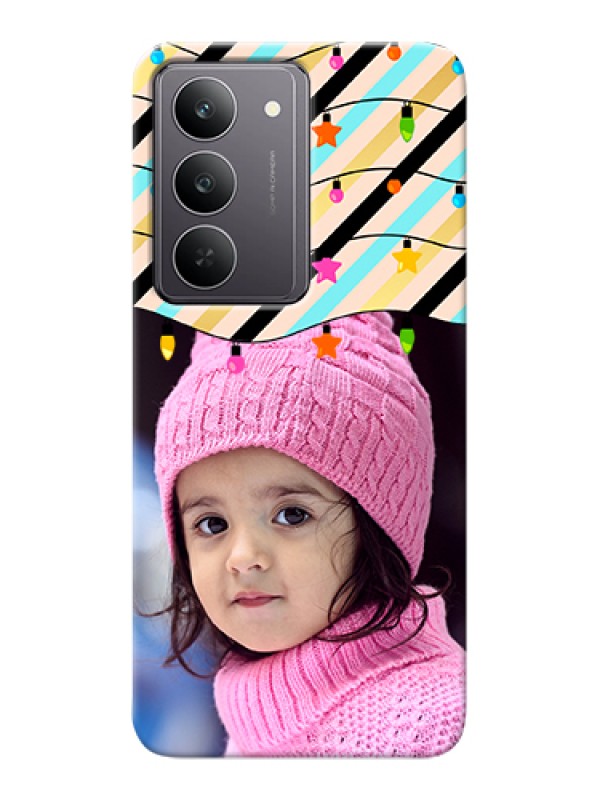 Custom Realme 14x 5G Custom Hard Phone Case - Lights Hanging Design