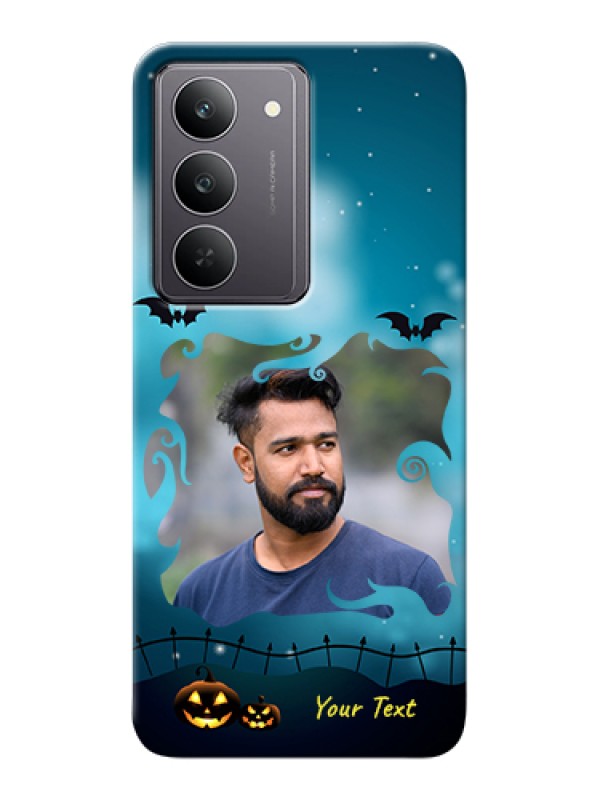 Custom Realme 14x 5G Custom Hard Phone Case - Halloween Frame Design