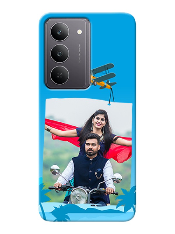 Custom Realme 14x 5G Custom Hard Phone Case - Traveller Design