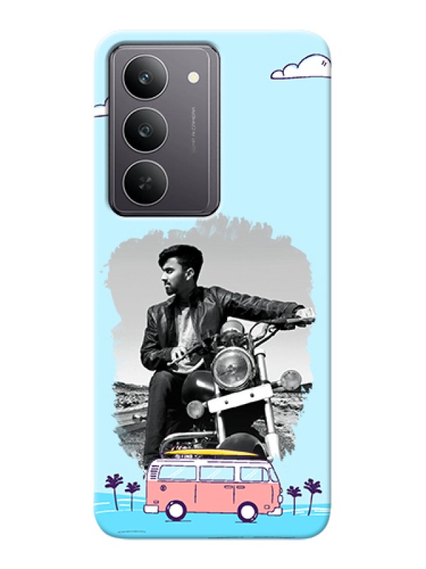 Custom Realme 14x 5G Custom Hard Phone Case - Travel & Adventure Design