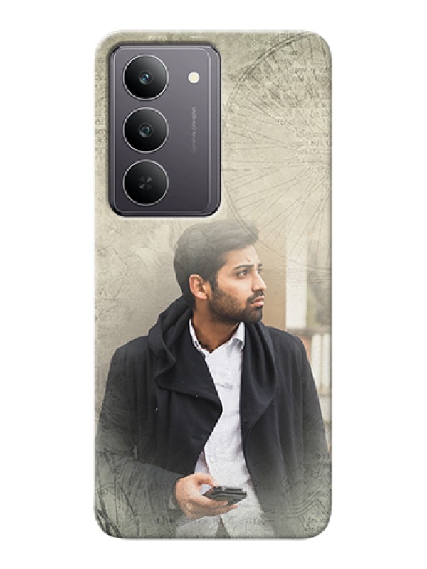 Custom Realme 14x 5G Custom Hard Phone Case - With Vintage Design